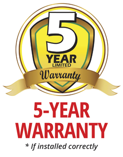 5 yeaer Warranty